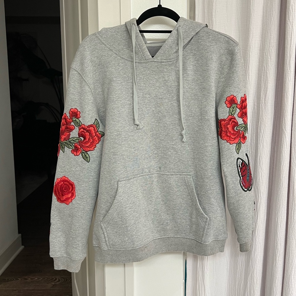 Central Park West Floral / Butterfly Hoodie